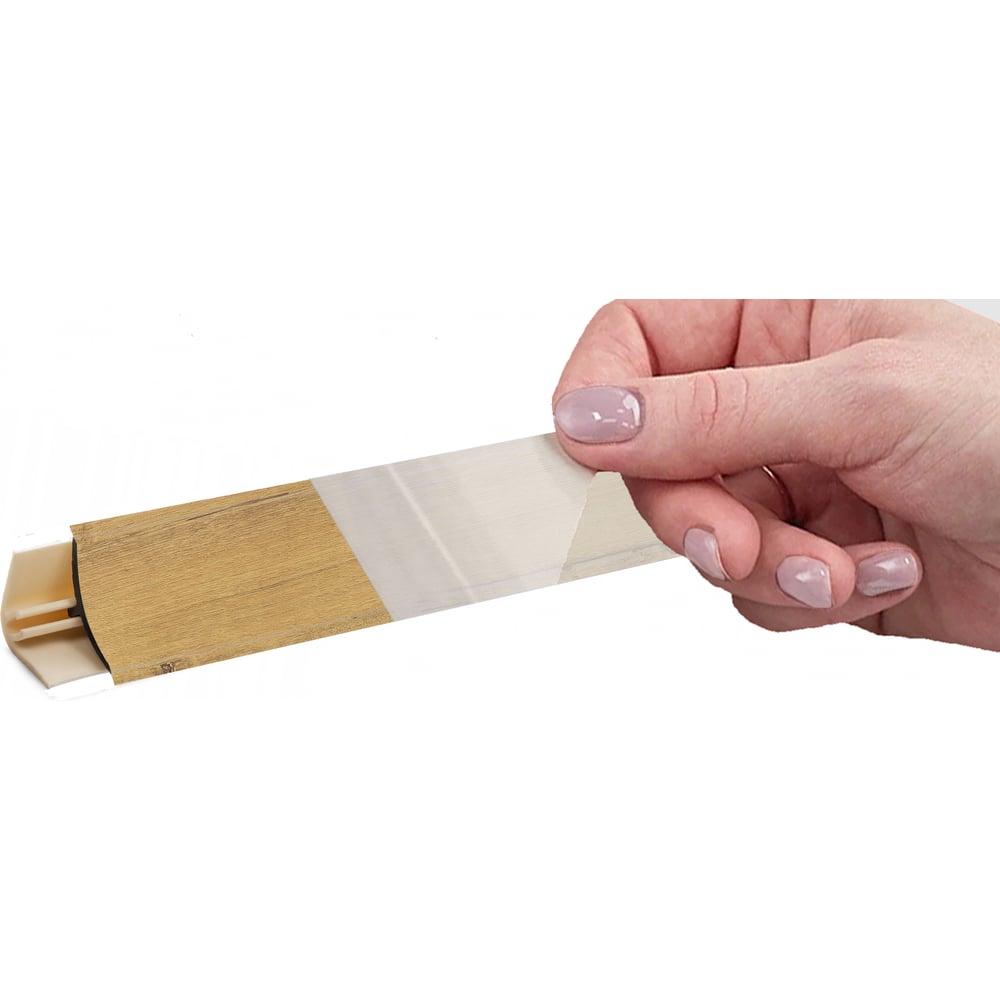 Изображение товара Плинтус KORNER LB 15 17 дуб вотан длиной 3 метра