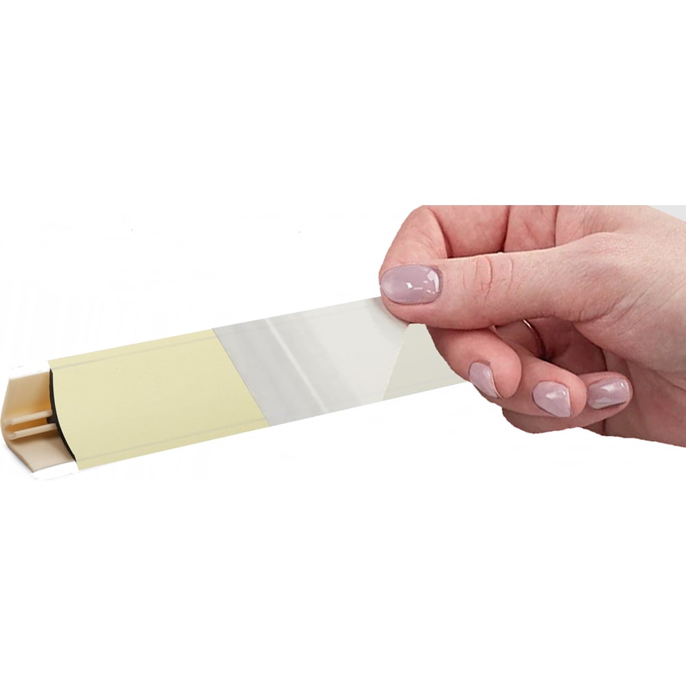 Изображение товара Плинтус KORNER LB 15 10 бежевый 3 метра для пола и стен