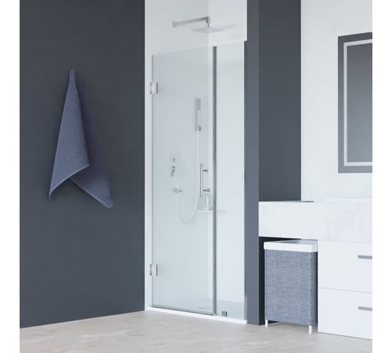 Изображение товара Душевая дверь RGW 110x195 HO-012 хром, прозрачное, 8 мм 350601211-11