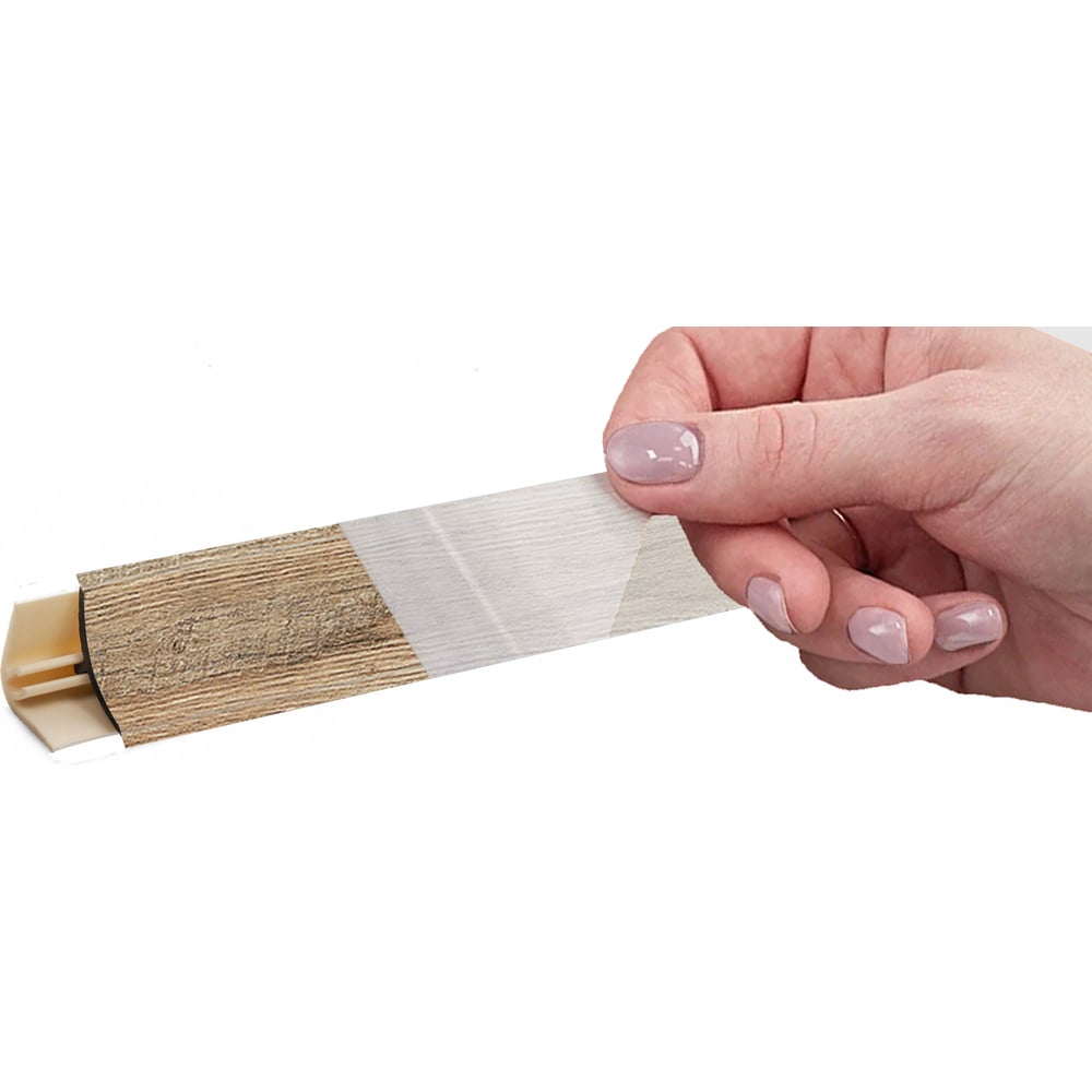 Изображение товара Плинтус KORNER LB 15 47 дуб аляска 3 метраПВХ для стен и интерьера