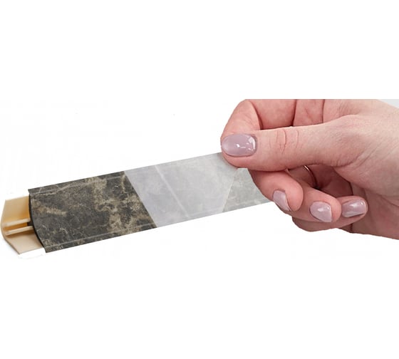 Изображение товара Плинтус KORNER LB 15 29 королевский опал матовый 3.0 м 29 15-29