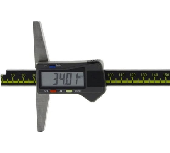 Изображение товара Штангенглубиномер ШГЦ-300-0,01 ГОСТ 162-90 производство Guilin Measuring GRIFF D158013