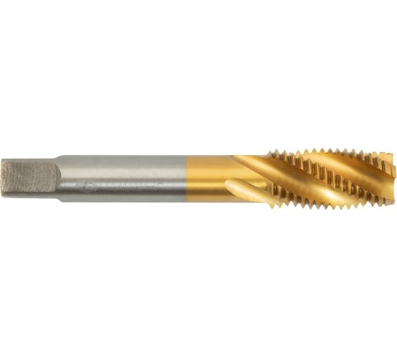 Изображение товара Метчик SDW TOOLS м/р m18x2,5 p6m5 tin гост 17933-72, с винтовой канавкой, tn00014