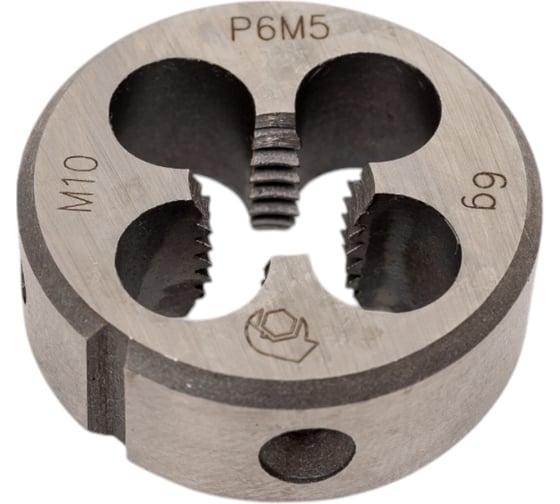 Изображение товара Плашка SDW TOOLS метрическая м10x1,5 р6м5 6g гост 9740-71 dh00097