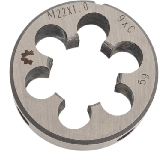Изображение товара Плашка WOLFSTAR метрическая м22x1,0 9хс гост 9740 dr22100