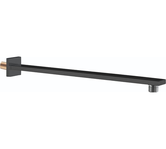 Изображение товара Пристенный держатель головного душа RGW SP-122 B 1/2", 375 мм, черный 21140422-04