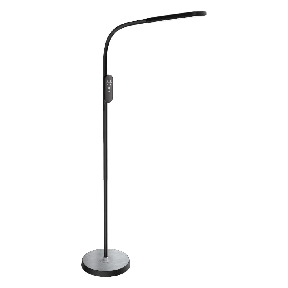 Изображение товара Напольный светильник Camelion Kd-871f c02 черный с пультом и регулируемой цветовой температурой