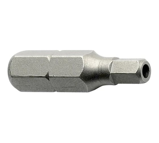 Изображение товара Бита шестигранник с отверстием HEX-HOLE 5.0x25 мм, 4 шт ЦКИ 39814