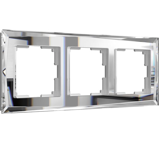 Изображение товара Рамка на 3 поста Werkel WL08 Frame 03 зеркальный a045797