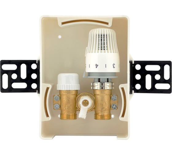 Изображение товара Терморегулирующий модуль для теплого пола с ручным клапаном PROFACTOR PF RVT 665