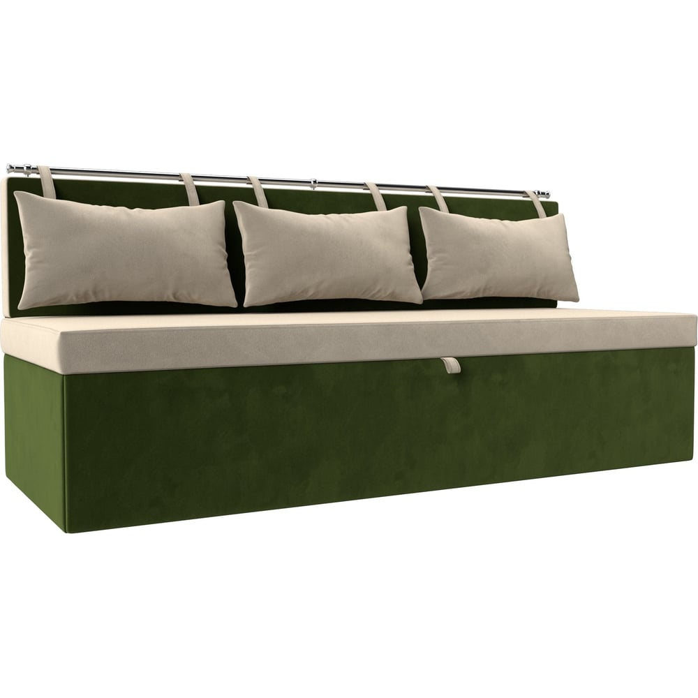 Изображение товара Кухонный прямой диван Метро Лига диванов 105003 современный бежевый