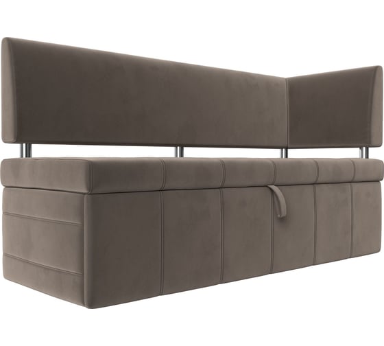 Изображение товара Кухонный прямой диван Стоун с углом правый Лига диванов 107269