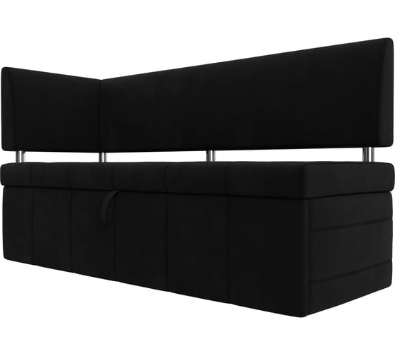 Изображение товара Кухонный прямой диван Стоун с углом левый Лига диванов 115947L