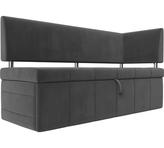 Изображение товара Кухонный прямой диван Стоун с углом правый Лига диванов 107270