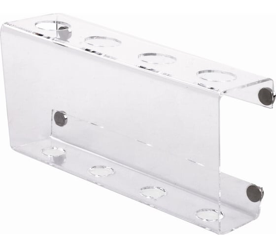 Изображение товара Магнитный держатель для 4 маркеров для доски, 85х160 мм, прозрачный акрил, BRAUBERG 235530