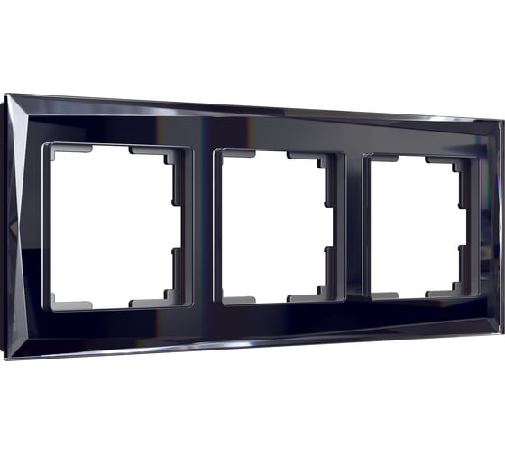 Изображение товара Рамка на 3 поста Werkel WL08 Frame 03 черный a029845