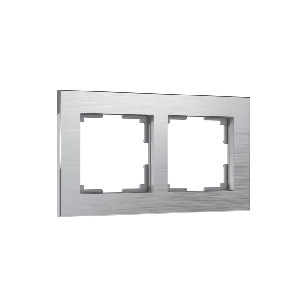 Изображение товара Рамка на 2 поста Werkel WL11-Frame-02 алюминий a033740
