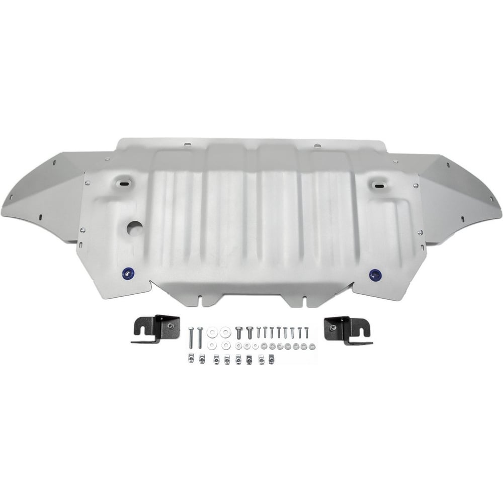 Изображение товара Защита радиатора и картера Rival для Audi Q7 II 2015-2020, алюминий 4 мм