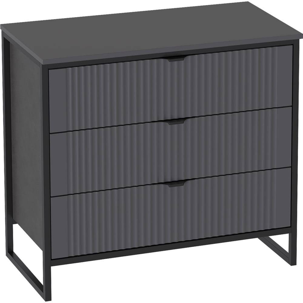 Изображение товара Комод Мебельград Нора с 3 ящиками для спальни