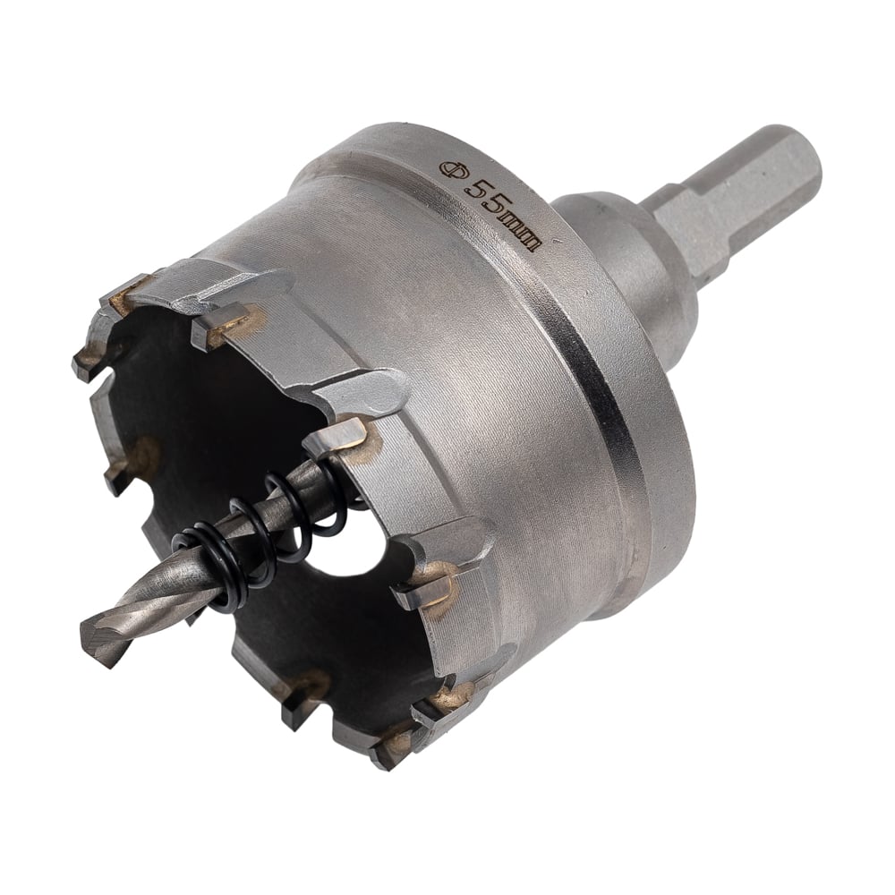 Изображение товара Коронка кольцевая по металлу 55 мм NOVOCRAFT HSM657087055 прочная для металла