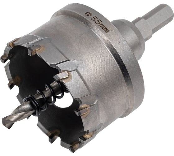 Изображение товара Коронка кольцевaя в сборе по металлу 55 мм NOVOCRAFT HSM657087055