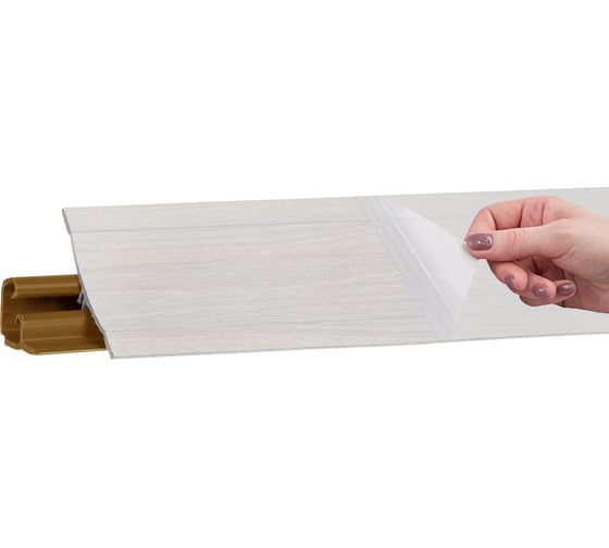 Изображение товара Плинтус KORNER LB 231 44 северная Пальмира 3.0 м 44 231-44