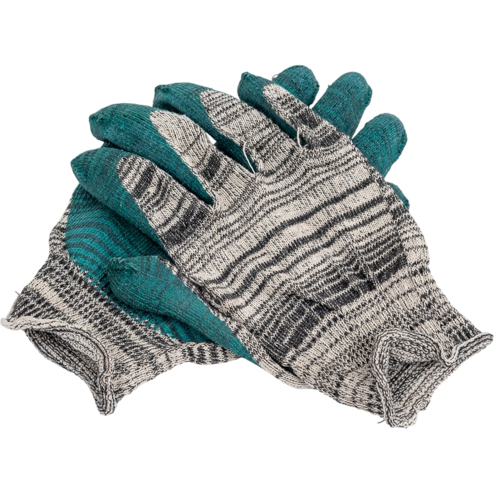 Изображение товара Хлопчатобумажные перчатки с латексным обливом MasterProf 9 размер всесезонные