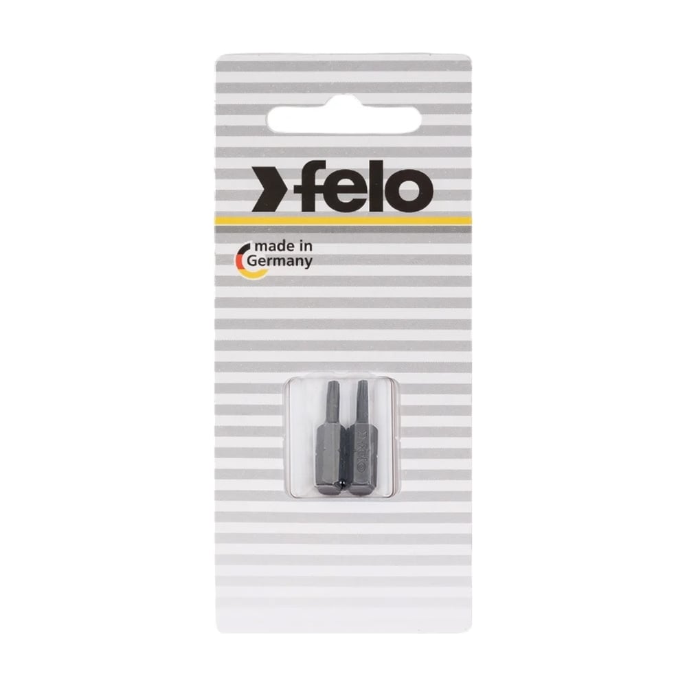 Изображение товара Бита Torx 10X25, 2шт Felo 02610036 Изображение товара Бита Torx 10X25, 2шт Felo 02610036