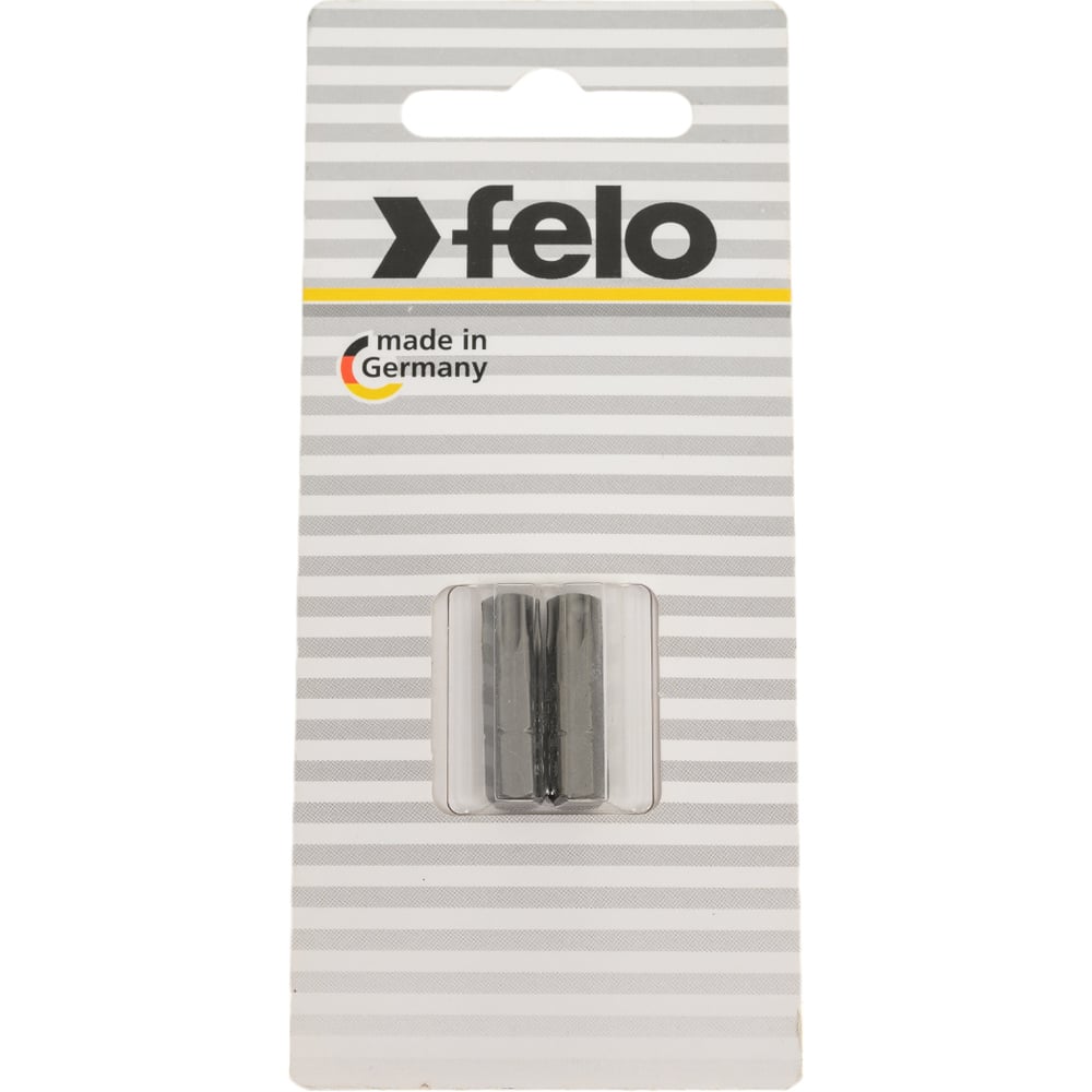 Изображение товара Бита крестовая Torx 40X25 Felo 2 шт комплект профессиональный