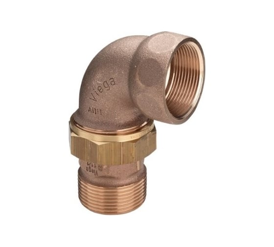 Изображение товара Разъемное соединение Viega угловое 3/4 НВ, бронза 348670
