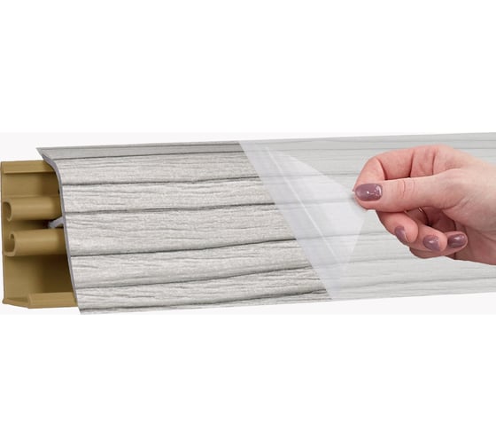 Изображение товара Плинтус KORNER LB 38 43 сосна бискайская 3.0 м 43 38-43