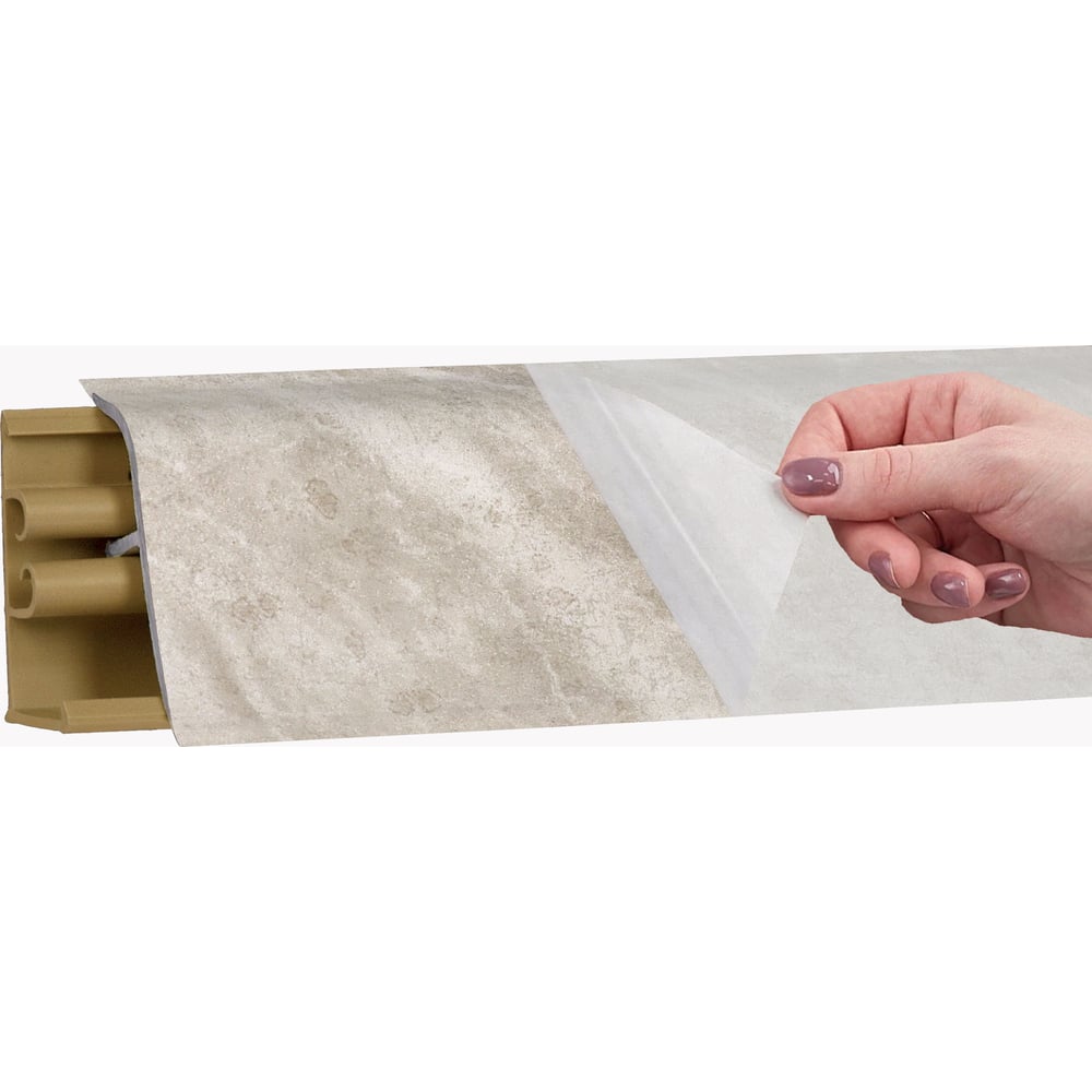 Изображение товара Плинтус KORNER LB 38 23 королевский опал светлый 3 м