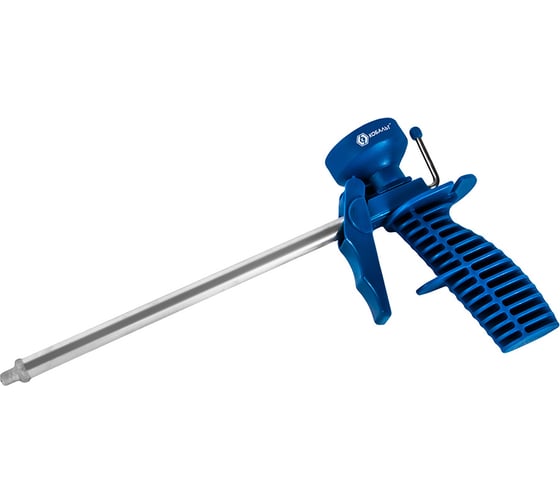 Изображение товара Пистолет для монтажной пены КОБАЛЬТ облегченный, пластиковый корпус, пластиковый курок, пластиковый адаптер для пены 916-189