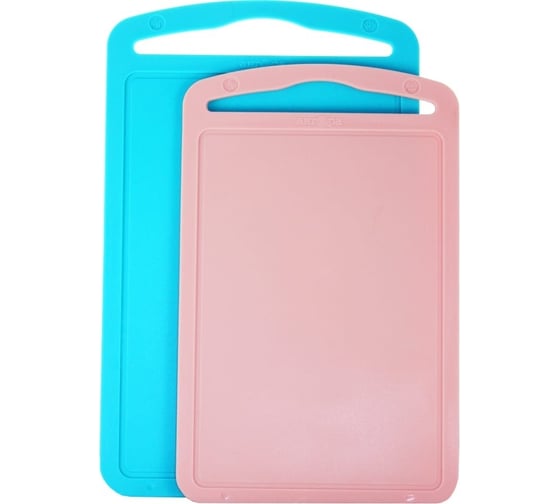 Изображение товара Набор разделочных досок Ангора 2 шт, оранжевый+тиффани А8420ор+тиф