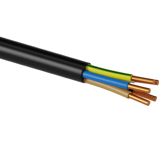 Изображение товара Кабель TDM ELECTRIC ВВГнг(А)-LS 5x6 ок(N, PE)-0.66 ГОСТ, на катушке 50 м SQ0117-0469