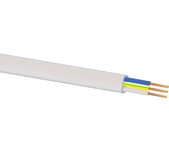 Изображение товара Шнур TDM ELECTRIC ШВВП 3x0,75 ГОСТ на катушке 200 м, белый SQ0120-0082