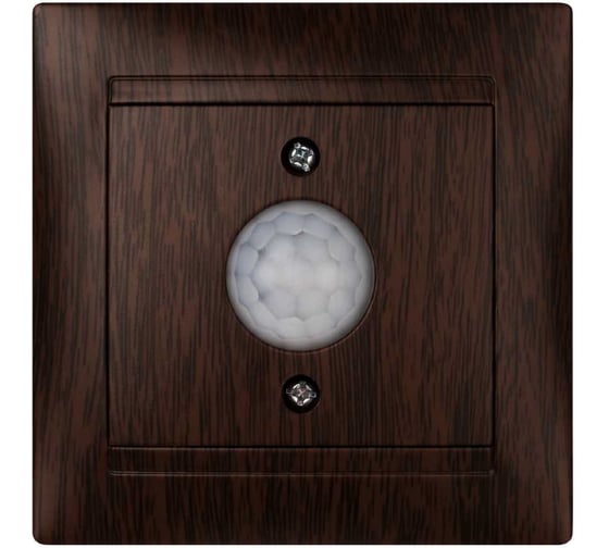 Изображение товара Выключатель с датчиком движения TDM ELECTRIC Лама 1А венге SQ1815-0448