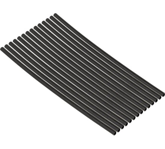 Изображение товара Набор термоусаживаемых клеевых трубок TDM ELECTRIC "Моноцвет, черный 1,5/0,6 " SQ0548-3201