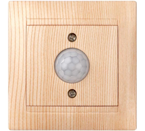 Изображение товара Выключатель с датчиком движения TDM ELECTRIC Лама 1А сосна SQ1815-0348