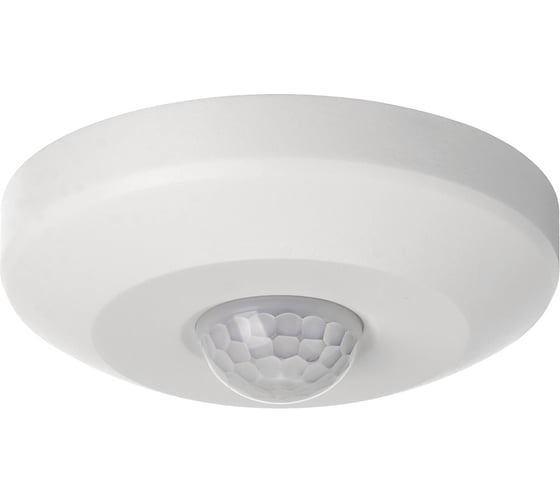 Изображение товара Датчик движения TDM ELECTRIC ДДП-Н-01 (100вт, 10-420с, 6м, 10+лк, 120(сбоку)+360(сверху)гр, ip20) SQ0324-0301