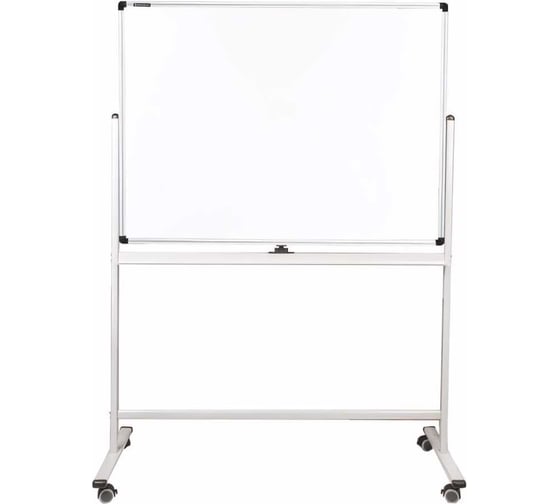 Изображение товара Магнитно-маркерная доска PREMIUM, 2-сторонняя, 90х120 см, на стенде, BRAUBERG 236851