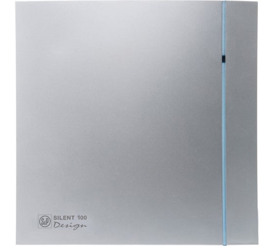 Изображение товара Вентилятор Soler&Palau SILENT-100 CZ SILVER DESIGN RE 03-0103-120