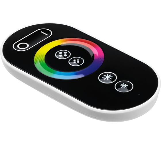 Изображение товара Контроллер для светодиодной ленты и модулей RGB-RF-12В-18А-216Вт-IP20 TDM ELECTRIC, 3 канала, сенсорный пульт SQ0331-0506