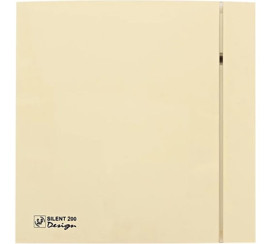 Изображение товара Вентилятор Soler&Palau SILENT-200 CZ IVORY DESIGN-4C RE 03-0103-171