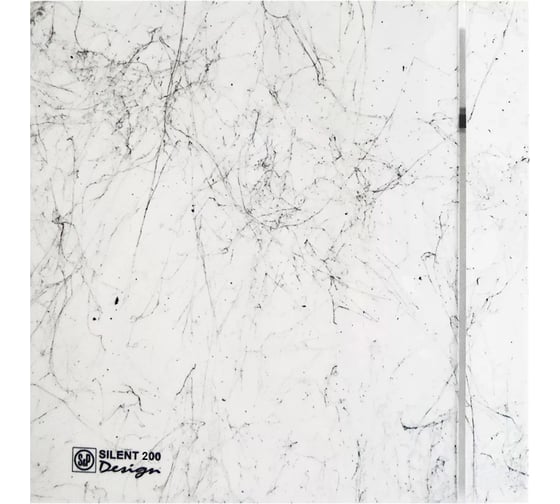 Изображение товара Вентилятор Soler&Palau SILENT-200 CZ MARBLE WHITE DESIGN-4C RE 03-0103-181