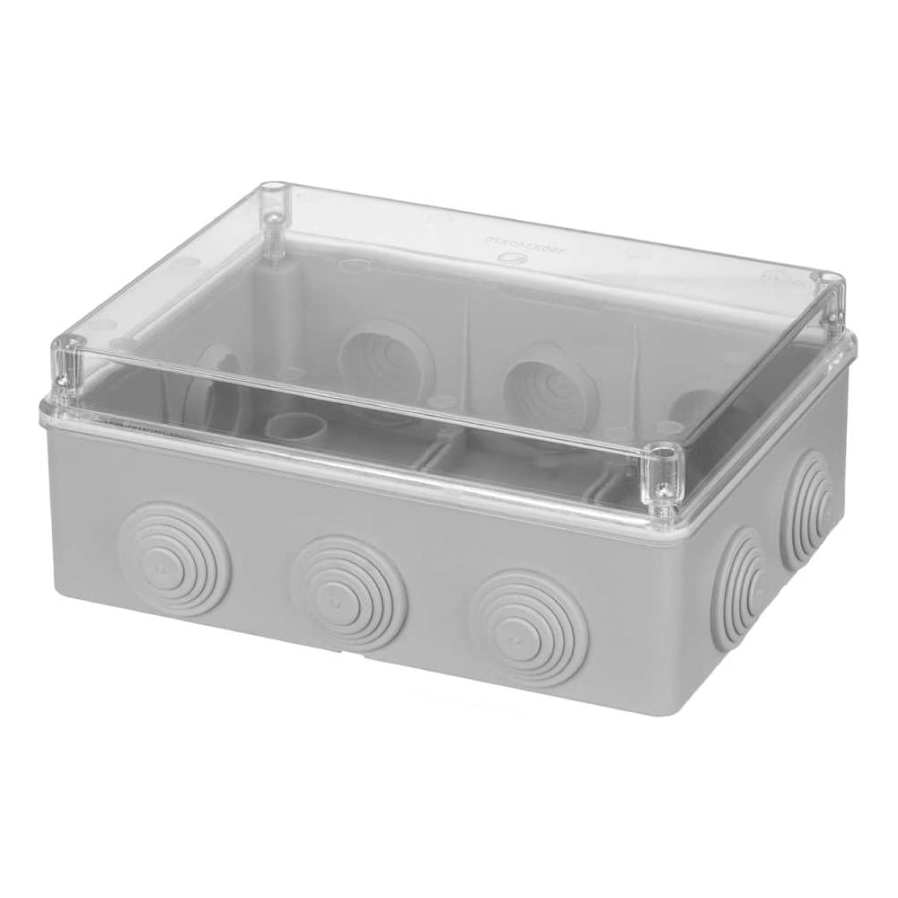 Изображение товара Коробка распределительная TDM ELECTRIC 190х140х70мм с прозрачной крышкой