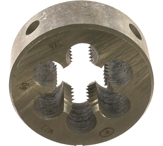 Изображение товара Плашка М22.0х2.5, 9ХС ТехноСталь t240087