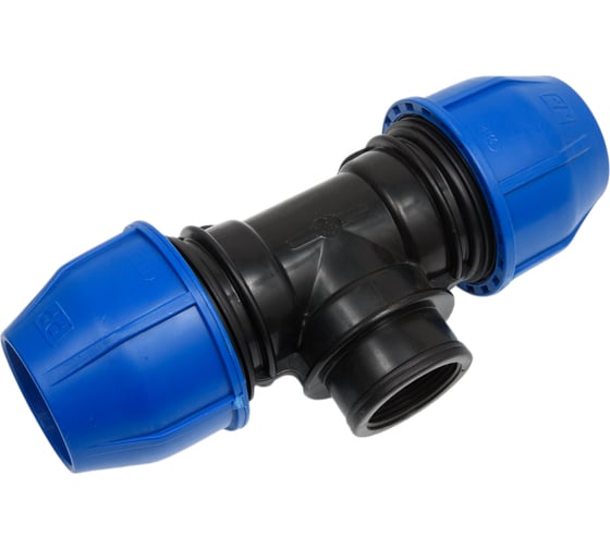 Изображение товара Тройник Rvc ПНД внутренняя резьба 50x1 1/4'' 15371