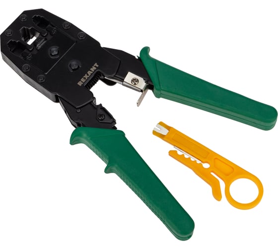 Изображение товара Кримпер для обжима 8P8C / 6P6C / 4P4C /ht-200/, заделка витой пары /ht-318М/ REXANT ht-315 12-3441