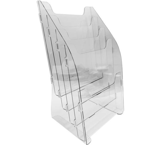 Изображение товара Вертикальная настольная подставка Attache А4, 13 на 4 отделения, пэт БП 40132 1679108